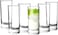 Cuisine Art High Ball Glass, 250ml, Transparent, 6 Pieces