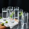 Cuisine Art High Ball Glass, 250ml, Transparent, 6 Pieces