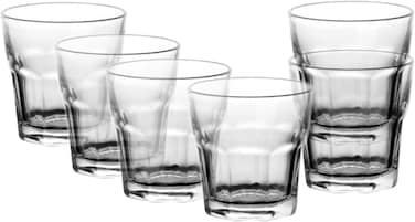 Cuisine Art Shot Glass, 248ml, Transparent, 6 Pieces