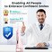 COSLUS C20 Water Flosser for Braces Gums Care, Professional Oral Irrigator, Deep Cleaning, Rechargeable, Waterproof, BPA-Free, Portable for Travel, Light Pink (Pink Water Tank)