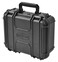 Tactix 320084, IP65 Rated Accessory Tool Box,Heavy Duty Weatherproof Protective Tool Case With Foam Inside- Medium, Black