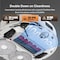 Roborock Qrevo Master Robot Vacuum, 10000Pa Suction, Multifunctional Dock 3.0, Hot Water Mop Washing&amp;Warm Air Drying, Dual Spinning Mops, Video Call &amp; Cruise, FlexiArm Side Brush&amp;Mop, White