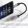 Yesido  YAU19 Audio Adapter,  Type-C to 3.5 MM Headphones Adapter,  Grey