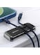 Yesido C113 Car Mini Zinc Alloy Magnetic Sheet Cable Clip Holder, Black