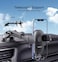 YESIDO C138 Plastic Gravity Sensor Suction Cup Dashboard Mount telescopic length adjustable car mobile phone holder