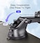YESIDO C138 Plastic Gravity Sensor Suction Cup Dashboard Mount telescopic length adjustable car mobile phone holder