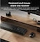 Yesido KB13 2.4G Wireless Keyboard And Mouse Set Usb Ergonomics Smart Chip Mute Keyboard Mouse Combo