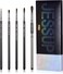 Jessup Lip Brush Set 5Pcs Professional Makeup Brushes Set Premium Black T325