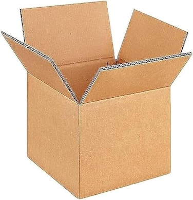 AL ARQAM Wall Corrugated Cardboard Moving Box (45 x 45 x 45 cm) for Packaging, Shipping and Storage - 1 Count