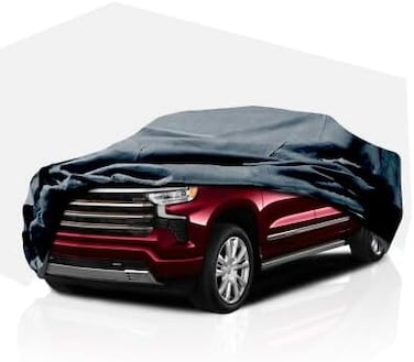 Heavy-Duty All-Black Truck Cover for 2025 Ram 1500 Crew Cab &ndash; Waterproof, All-Weather Protection