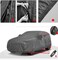 Extra Large SUV Car Cover Waterproof All Weather for Chevy Suburban, GMC Yukon XL, Cadillac Escalade ESV, Heavy Duty 210D Oxford Cloth, UV Protection &amp; Windproof Buckles