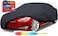 Car Cover for UV Protection Full Covers PVC &amp; Cotton Fabric Tight Taffeta smooth (SEDAN, XL, 210''X 70''X 48'') With Duster