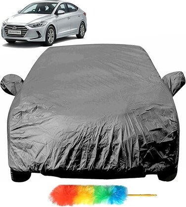 Car Body Cover with Mirror Pockets Compatible for Hyundai Elantra (All Models)