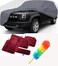 Car Cover for Jetour T2 (2024&ndash;2025) With MAT (Black Color Cover with Maroon Color Mat (Redish Drak))