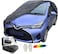 Outdoor Waterproof Car Cover for Toyota Yaris Verso 2000&ndash;2005