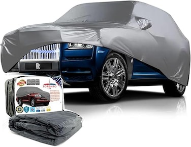 Car Cover Waterproof, UV Shield, Scratch-Resistant   All-Weather Luxury Vehicle Protection RRCullinan