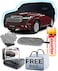 Premium Full Car Cover UV Protection, Dustproof, Scratch Resistant, Windproof with Car Cleaning Kit (Gloves + Duster + absorber towel) LAND CRUISER