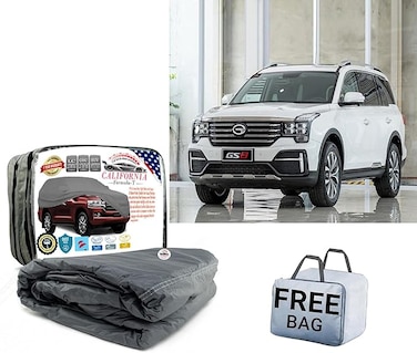 Car Body Cover Waterproof Heavy Duty Car Body Cover Compatible with GAC GS8 - Premium Car Cover