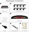 Car Reverse Parking Radar System with 8 Parking Sensors Distance Detection + LED Distance Display + Sound Warning