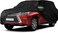 Waterproof Car Cover Replace for 2008-2025 Lexus LX/Toyota Land Cruiser Car Cover, 6 Layers All Weather Car Covers with Zipper Door &amp; Windproof Bands for Snow Rain Dust Hail Protection