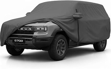 Layer Luxury SUV Car Cover for Jetour G700 Car Cover(2024&ndash;2026) &ndash; Waterproof, Windproof, UV-Resistant All-Weather Indoor/Outdoor Protection Car Cover G700 Cover