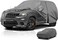 Layers SUV Car Cover Custom Fit for Jeep Grand Cherokee (2010-2023) Waterproof All Weather for Automobiles, Outdoor Full Cover Rain Sun UV Protection.Silver