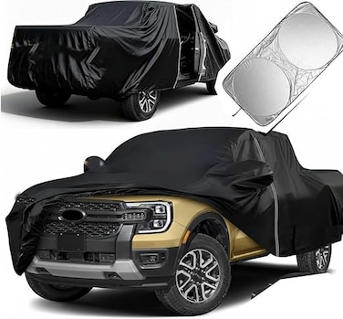 ruck Cover Custom Fit for Ford Ranger &amp; Ranger Raptor 2019-2025, SuperCrew 5' &amp; SuperCab 6ft Beds
