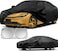 Car Cover for Toyota Prius 2004-2025, 6 Layers Waterproof Car Covers with Zipper Door &amp; Windproof