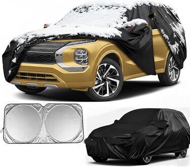 SUV Car Cover Custom Fit for Jeep Renegade 2015-2023, All Weather Outdoor SUV Car Covers
