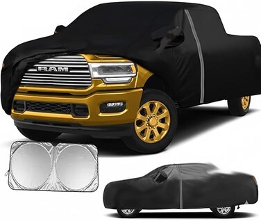 Truck Cover Custom Fit for Dodge Ram 2500/3500 Regular cab 6'4"，Regular cab 8'，Quad Cab 6'4"，All Weather Pickup Truck Cover