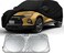 Waterproof Car Cover Replace for 2019-2023 Chevy Blazer 2LT/3LT/RS/Premier, 420D 6 Layers All Weather Car Covers with Zipper Door for Snow Rain Dust Hail Protection with sunsheild