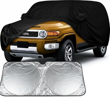 Waterproof Car Covers coustom fit for for 2014-2025 Land Rover Range Rover LWB Fits All Trims, All Weather Car Cover with Zipper Door for Snow Rain Dust Hail Protection
