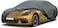 Layer Luxury Car Cover for Porsche Panamera 2006&ndash;2025 Waterproof, Windproof, All-Weather Protection with Zipper Door Tie-Down Straps Outdoor Indoor