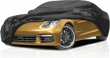 Layered Luxury Car Cover for Porsche Taycan Cross Turismo 2021&ndash;2025 &ndash; Waterproof, All-Weather Protection with Zippered Door &amp; Windproof Straps &ndash; Custom Fit for 4, 4S, Turbo &amp; GTS