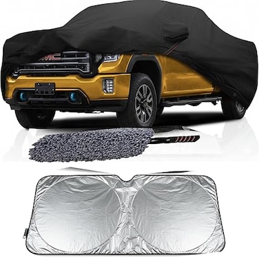 6-Layer Heavy-Duty Truck Cover for GMC Sierra 2500HD Regular Cab (2000&ndash;2026) &ndash; Waterproof, UV-Resistant, All-Weather Outdoor/Indoor Pickup Cover