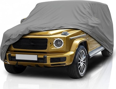 Car Cover for Mercedes-Benz G500, G550, G600, G650, G63 AMG, G-Wagon, Brabus 700/800/900 &amp; Mansory Editions Waterproof, Anti-UV, Dustproof, Windproof, Scratch-Resistant