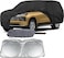 Waterproof Car Cover Compatible with 2007-2025 Chevy Tahoe/Cadillac Escalade/GMC Yukon,10 Layers All Weather Car Covers with Inner Cotton and Windproof Bands, Zipper Door for Snow Rain Protection