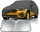 All Weather Waterproof Car Cover for 2007-2025 BMW X5 Car Cover &amp; BMW X6 Car Cover, 6-Layer Dust Snow Hail Rain Storm Bird Dropping Sun UV Protection, All-Weather, Driver Door Zipper With SunShield