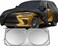 SUV Car Cover Custom Fit for Lexus RX350L RX450hL 2016-2022 and for RX350 RX350h RX450h+ RX500h 2023-2025, Full Cover Waterproof All Weather for Automobiles,