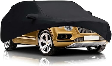 Premium Outdoor Covers for Bentley Bentayga Luxury SUV All Weather Protection UV rain Snow dust Dirt and Other Elements, Real Oxford Material with Cotton Liner (Bentayga - Outdoor)