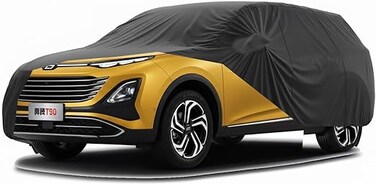 Layered Luxury SUV Car Cover for Bestune T90 Bestune T99 Waterproof, Windproof, UV-Resistant All-Weather Indoor/Outdoor Protection Car cover