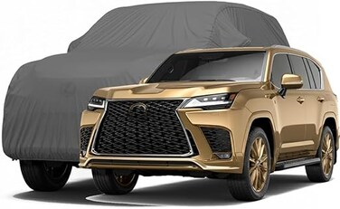 Layered Luxury SUV Car Cover for LX700h 2026 Waterproof, Windproof, UV-Resistant All-Weather Indoor/Outdoor Protection Car cover [LEXUS LX700h 2026]