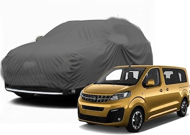 Layered Luxury SUV Car Cover for Zafira Life Medium Size (m) (2023&ndash;2026) &ndash; Waterproof, Windproof, UV-Resistant All-Weather Indoor/Outdoor Protection Car cover