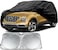 Upgrade Car Cover Custom Fit for Hyundai Venue 2020-2025, Waterproof All Weather for Automobiles, Full Exterior Cover Rain Snow Sun Protector Indoor Outdoor Car Cover with Suncreen sheild