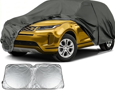 Ultra-Luxury SUV Car Cover Tailored Fit for Range Rover Velar Car Cover(2017&ndash;2025) Multi-Layer All-Weather Elegance with sunscreen sheild Indoor/Outdoor (Range Rover Velar)