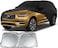 Waterproof Car Cover for 2008-2024 Volvo XC60 Car Cover Custom Fit 100% Waterproof Windproof &amp; Single Door Zipper Bands for Snow Rain Dust Hail Protection (XC60) with sunsscreen cover