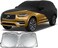 Waterproof Car Cover for 2002-2024 Volvo XC90 Car Cover Custom Fit 100% Waterproof Windproof Strap &amp; Single Door Zipper Bands for Snow Rain Dust Hail Protection with Sunscreen cover