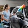 Feather Duster 62cm Washable Duster with Plastic Protective Shell Retractable and Bendable Duster Color Chicken Dust Removal Household Car Microfiber Duster PACK OF 2