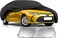 Heavy Duty Outdoor Car Cover Custom Fit for Toyota Corolla, Windproof All Weather Waterproof Sun Rain UV Dust Snow Protection Outdoor Car Covers with sunscreen shield