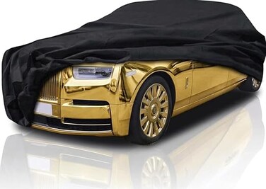 Premium Waterproof Car Cover Compatible for Rolls Royce Wraith Car Cover 2013-2024, Snow, Rain, Hail, Dust All Weather Sun UV Protection Non Abbrasive